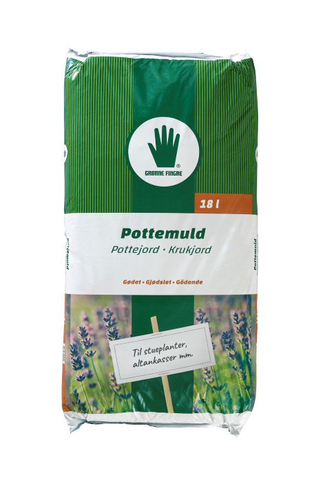 Pottemuld 18 liter - Grønne Fingre®